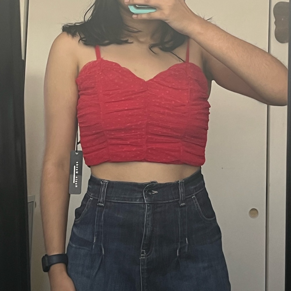 Zip Up Corset Top